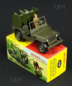 French dinky toys 828 jeep ss10 missile aa943