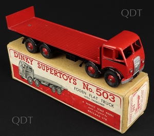 Dinky toys 503  foden flat truck tailboard aa955