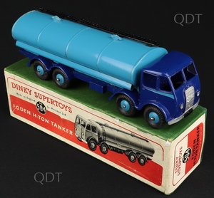 Dinky toys 594 14 ton tanker aa956