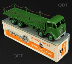 Dinky toys 505 foden flat truck chains aa957