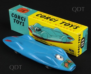 Corgi toys 153 proteus campbell bluebird record car aa987