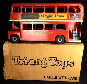 Tri ang toys routemaster bus aa948