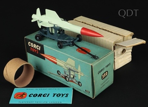 Corgi toys 350 thundrbird guided missile trolley bb27
