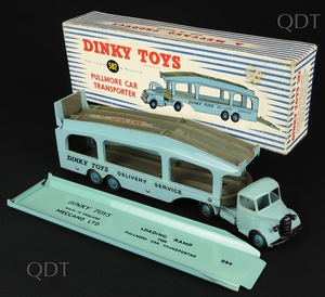 Dinky toys 582 pullmore car transporter loading ramp bb52