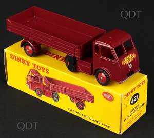 Dinky toys 421 electric articulated lorry bb55