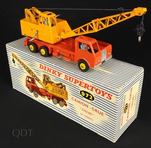 French dinky toys 972 coles crane bb59