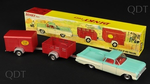 Dinky toys 448 chevrolet el camino pick up trailers bb60
