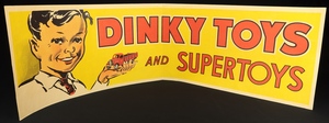 Dinky toys supertoys banner poster bb62