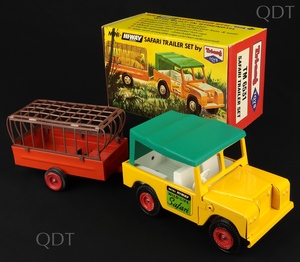 Tri ang toys tm 6531 safari trailer set bb137