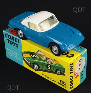 Corgi toys 319 lotus elan bb313