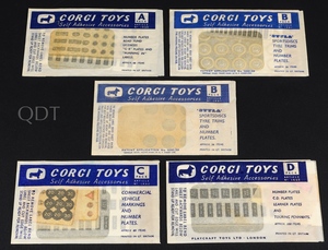 Corgi toys accessory packets bb315