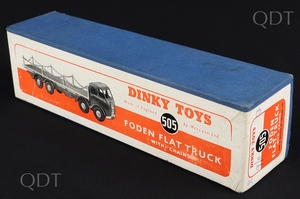 Dinky toys 505 1st type chain foden box bb326