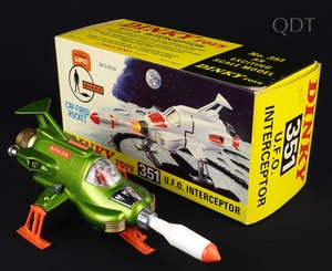Rocket plastique pour U.F.O Interceptor Dinky Toys ** DTGB286-351 
