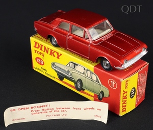 Dinky toys 130 ford consul corsair bb549