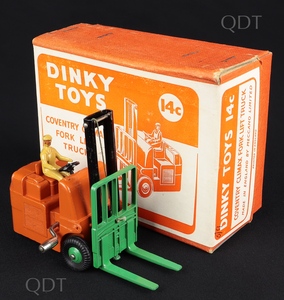 Dinky toys 14c coventry climax fork lift truck bb564
