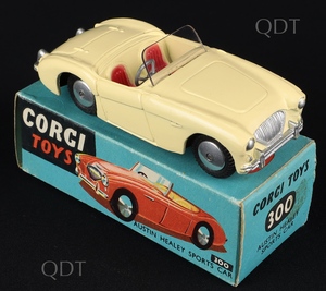 Corgi toys 300 austin healey sports car bb652