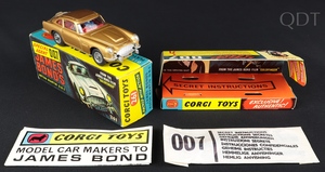 Corgi toys 261 james bond's aston martin db5 bb736