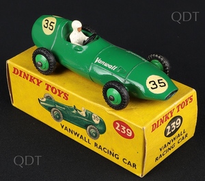 Dinky toys 239 vanwall racing car bb776