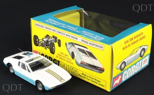 Corgi toys 271 ghia 5000 mangusta de tomaso chassis l213