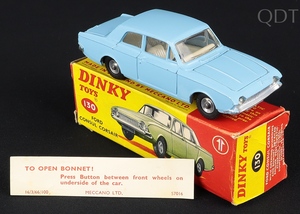 Dinky toys 130 ford consul corsair bb592