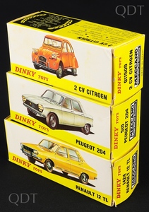 French dinky toys boxes bb593