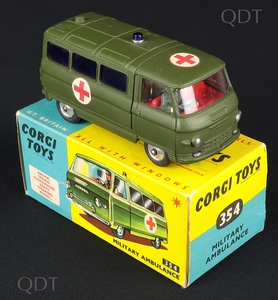 Corgi toys 354 military ambulance bb810