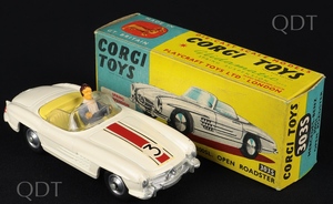 Corgi toys 303s mercedes roadster bb922