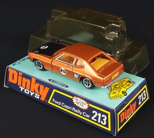 Dinky Toys 213 Ford Capri Rally Car - QDT