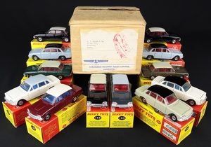 Dinky triumph promotionals trade box a