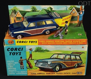 Corgi toys 440 ford consul cortina estate golfing bb976