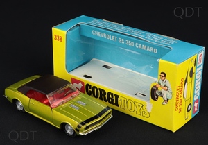 Corgi toys 338 chevrolet ss350 camaro bb988