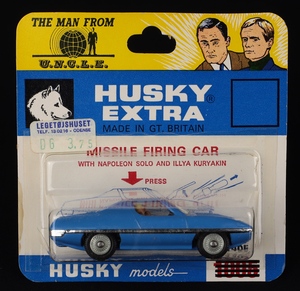 Corgi husky 1405 man from uncle missile firing car w577