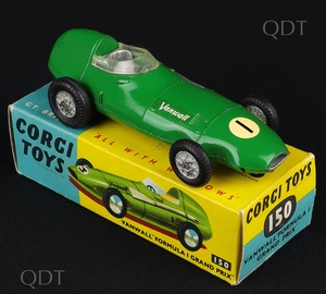 Corgi toys 150 formula 1 vanwall grand prix car cc74