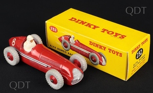 Dinky toys 232 alfa romeo racing car cc87