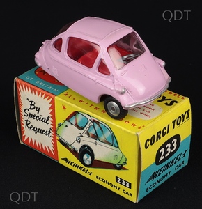Corgi toys 233 heinkel economy car cc141