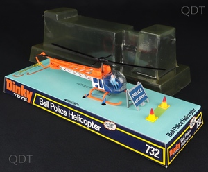 Dinky toys 732 bell police helicopter j599