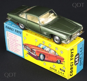 Corgi toys 241 ghia cc321