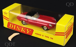 Dinky toys 120 e type jaguar cc331