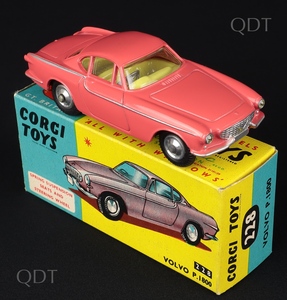 Corgi Toys 228 Volvo P1800 - QDT