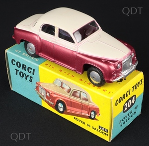 Corgi toys 204 rover 90 saloon cc357