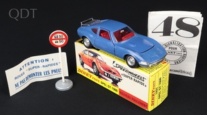 Capot pour Opel GT 1900 Dinky Toys 1421 Dinky Toys 