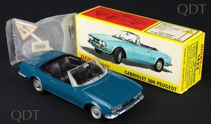 French dinky toys 1423 peugeot 504 cabriolet cc392
