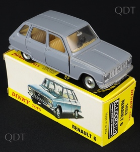 French dinky toys 1453 renault 6 cc395