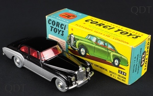 Corgi toys 224 bentley continental sports saloon cc430
