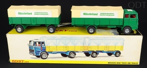 Dinky toys 917 mercedes truck trailer münsterland cc571