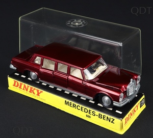 Dinky toys 128 mercedes benz 600 cc608