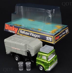 Dinky toys 978 refuse wagon cc611