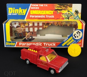 Dinky toys 267 emergency paramedic truck cc679