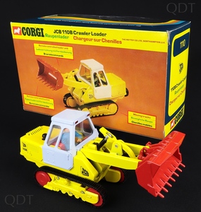 Corgi toys 1110 jcb 110b crawler loader cc680