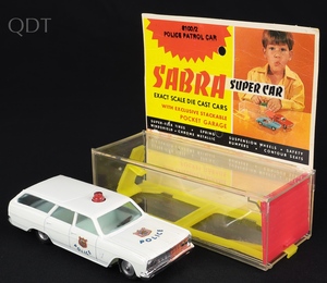 Sabra models 8100 2 chevelle police patrol car cc750